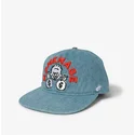 blaue-flatcap-snapback-denim-money-music-shapes-identity-the-snap-von-homenage