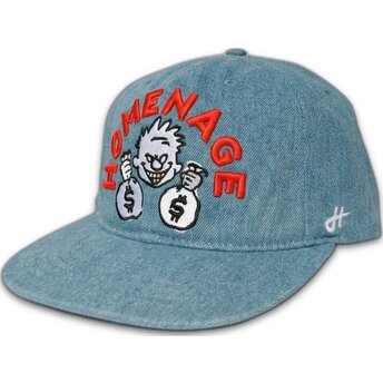 Cap rovná blue snapback The Snap Homenage
