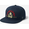 gorra-curva-azul-marino-snapback-money-music-shapes-identity-the-snap-de-homenage