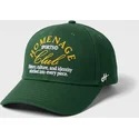homenage-curved-brim-club-sport-the-ball-green-snapback-cap