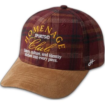Gorra curva multicolor snapback Plaid Club Sport The Ball de Homenage