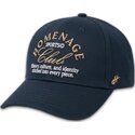 cap-zaoblena-navy-blue-snapback-the-ball-homenage