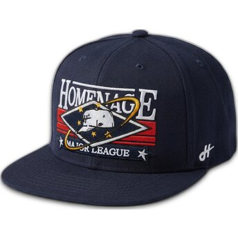 Cap rovná navy blue snapback The Snap Homenage