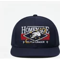 homenage-flat-brim-game-sport-the-snap-navy-blue-snapback-cap