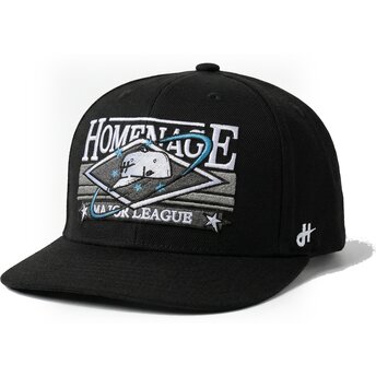 Gorra plana negra snapback Game Sport The Snap de Homenage