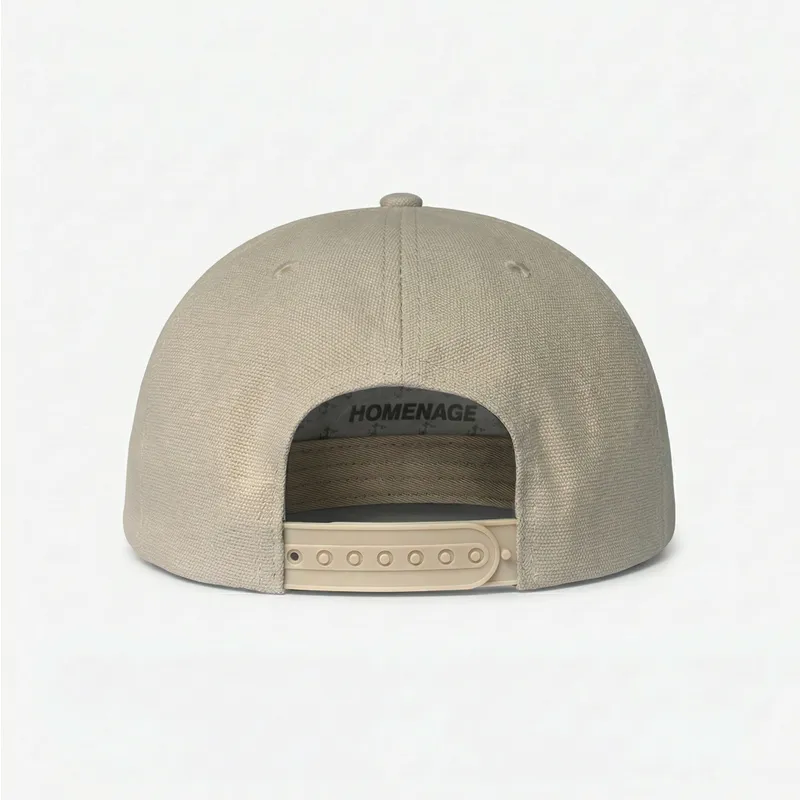 gorra-curva-beige-snapback-decker-workwear-the-retro-de-homenage