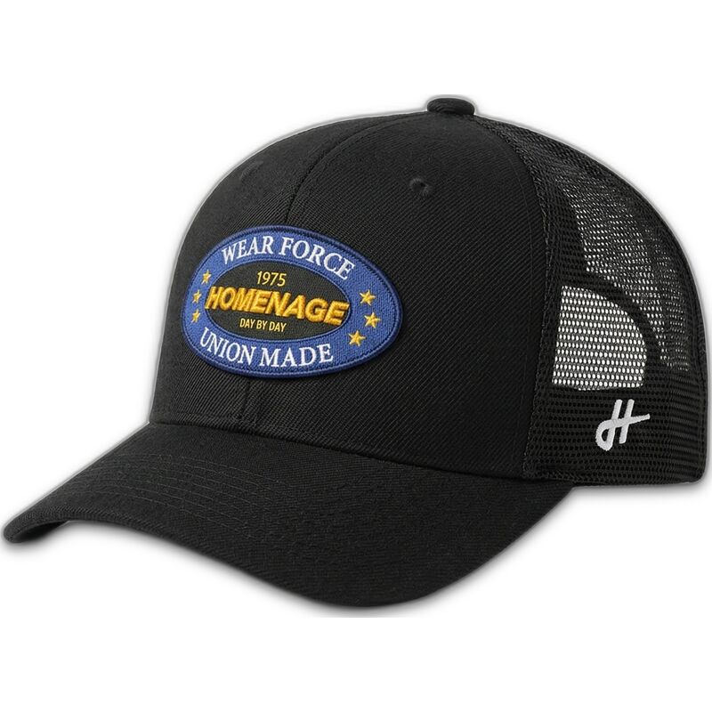 gorra-trucker-negra-union-workwear-the-trucker-de-homenage