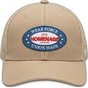 cap-zaoblena-beige-snapback-the-trucker-homenage