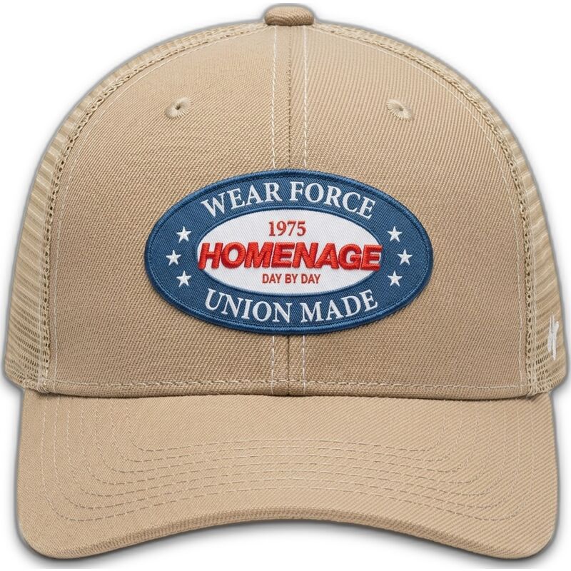 cap-zaoblena-beige-snapback-the-trucker-homenage cap-zaoblena-beige-snapback-the-trucker-homenage