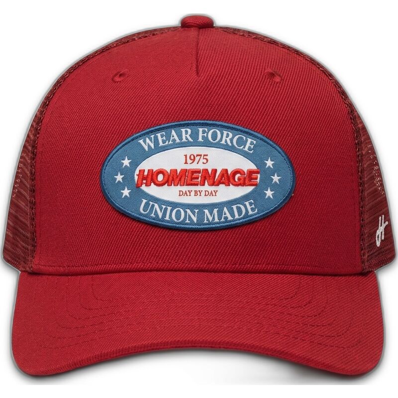 gorra-trucker-roja-union-workwear-the-trucker-de-homenage
