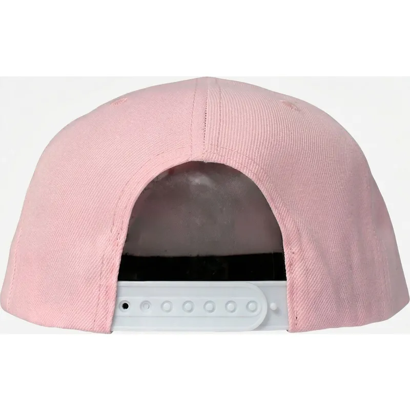 flache-rosa-snapback-kappe-lasky-skylines-the-retro-von-homenage