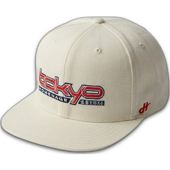 Šiltovky rovná krém snapback TKYSKY Skylines The Snap Homenage