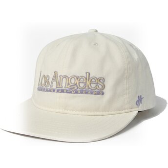 Gorra plana crema snapback Angeles Skylines The Snap de Homenage