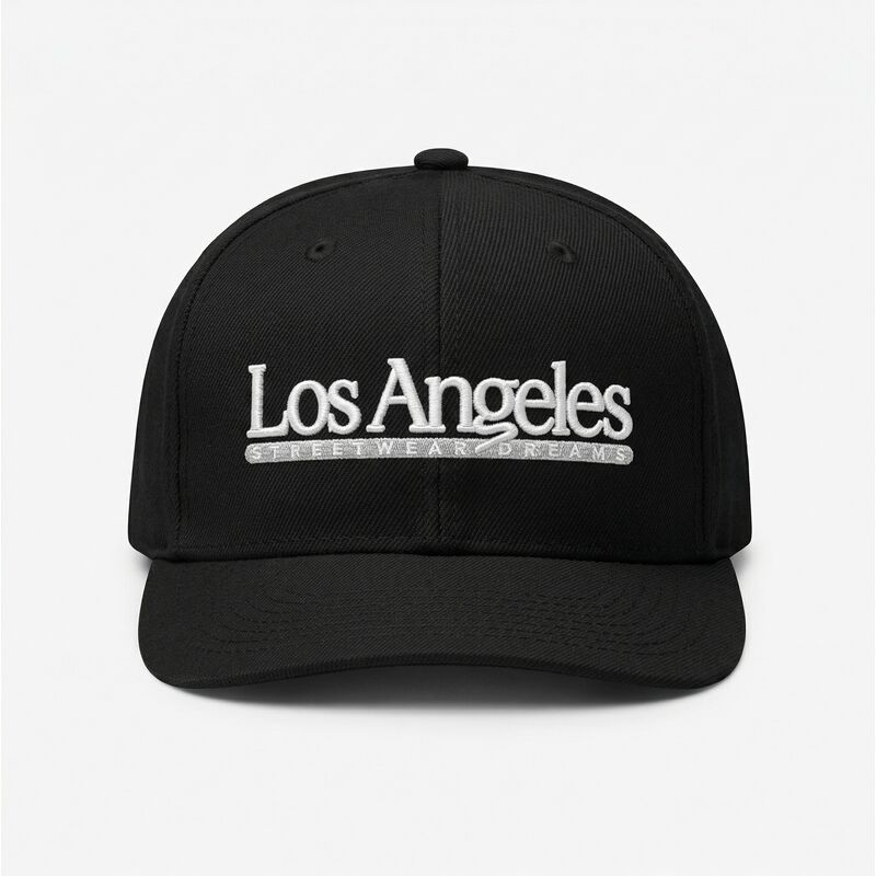 gorra-plana-negra-snapback-los-angeles-skylines-the-snap-de-homenage
