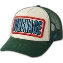 siltovka-zaoblena-zelena-snapback-the-trucker-childhood-fun-the-homenage