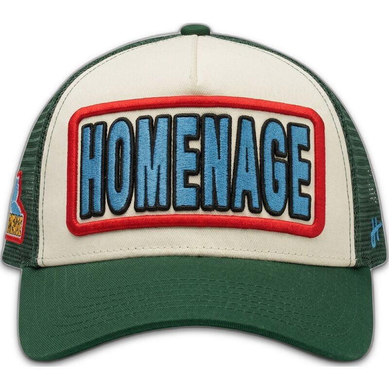 cap-zaoblena-green-snapback-the-trucker-homenage cap-zaoblena-green-snapback-the-trucker-homenage