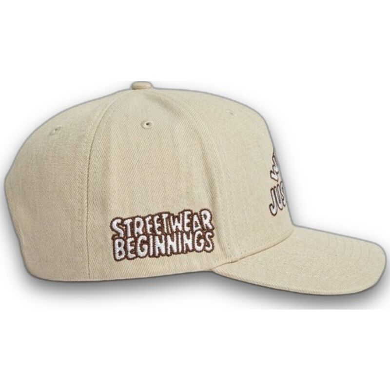 cap-zaoblena-beige-snapback-the-retro-homenage