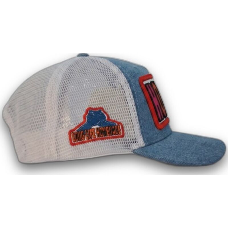 siltovka-zaoblena-modra-snapback-the-trucker-denim-childhood-fun-the-homenage