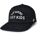 gorra-curva-negra-snapback-just-kids-the-retro-de-homenage