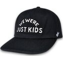 siltovka-zaoblena-cierna-snapback-just-kids-the-retro-homenage