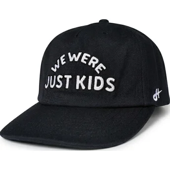 Gorra curva negra snapback Just Kids The Retro de Homenage