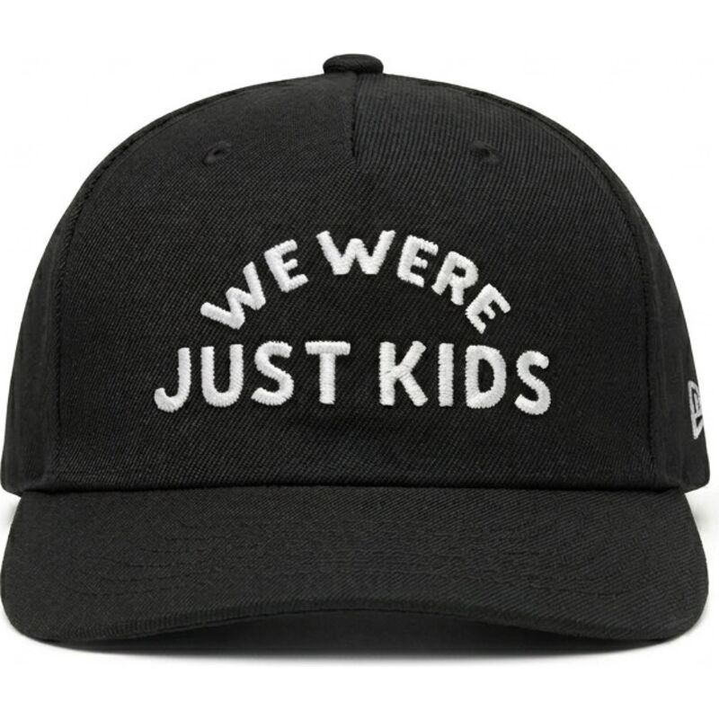 gorra-curva-negra-snapback-just-kids-the-retro-de-homenage