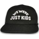 siltovky-zaoblena-cierna-snapback-just-kids-outline-the-retro-homenage