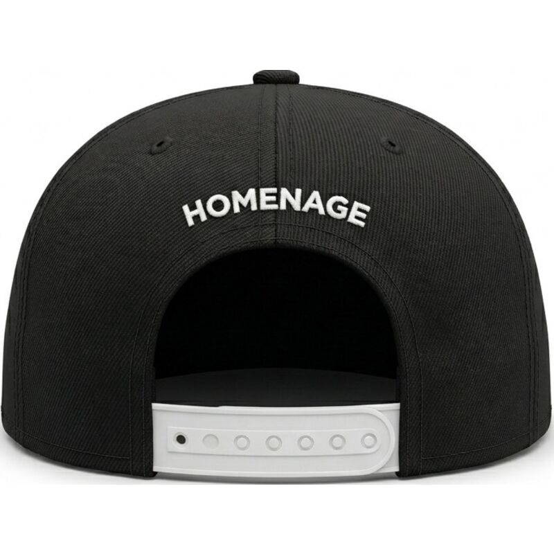 gorra-curva-negra-snapback-just-kids-outline-the-retro-de-homenage