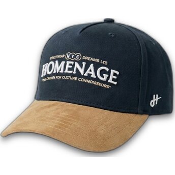 Cap zaoblená navy blue snapback The Retro Homenage