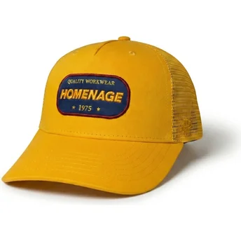 Homenage Work 1975 Workwear The Trucker Yellow Trucker Hat