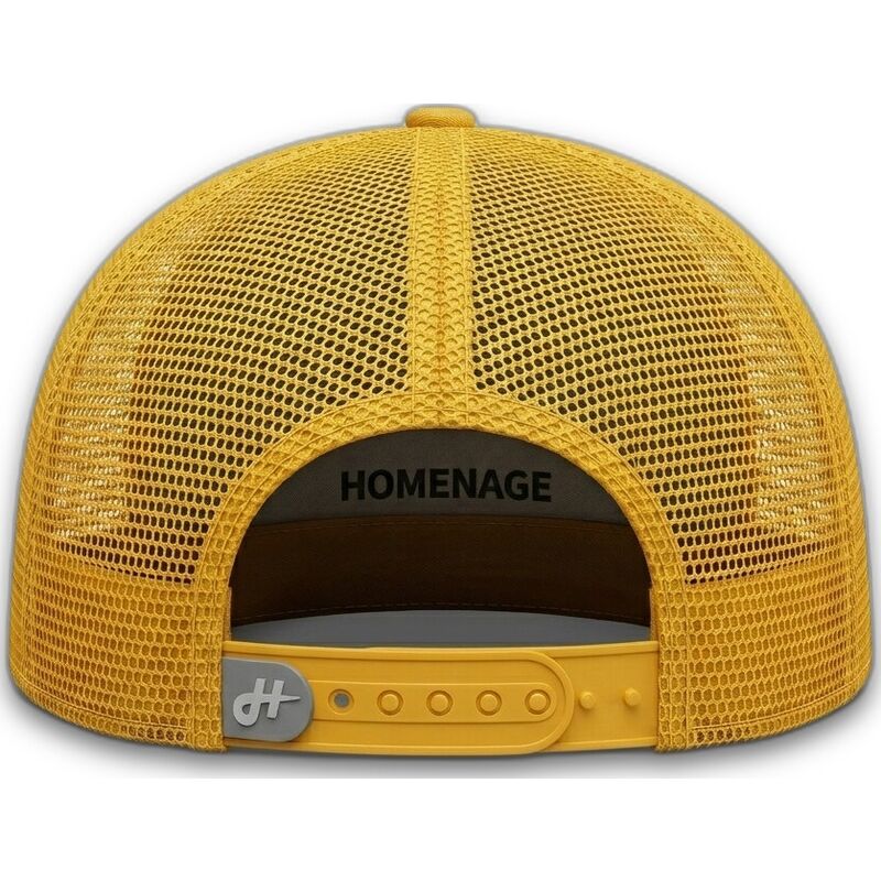 cap-zaoblena-yellow-snapback-the-trucker-homenage cap-zaoblena-yellow-snapback-the-trucker-homenage