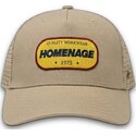 cap-zaoblena-beige-snapback-the-trucker-homenage