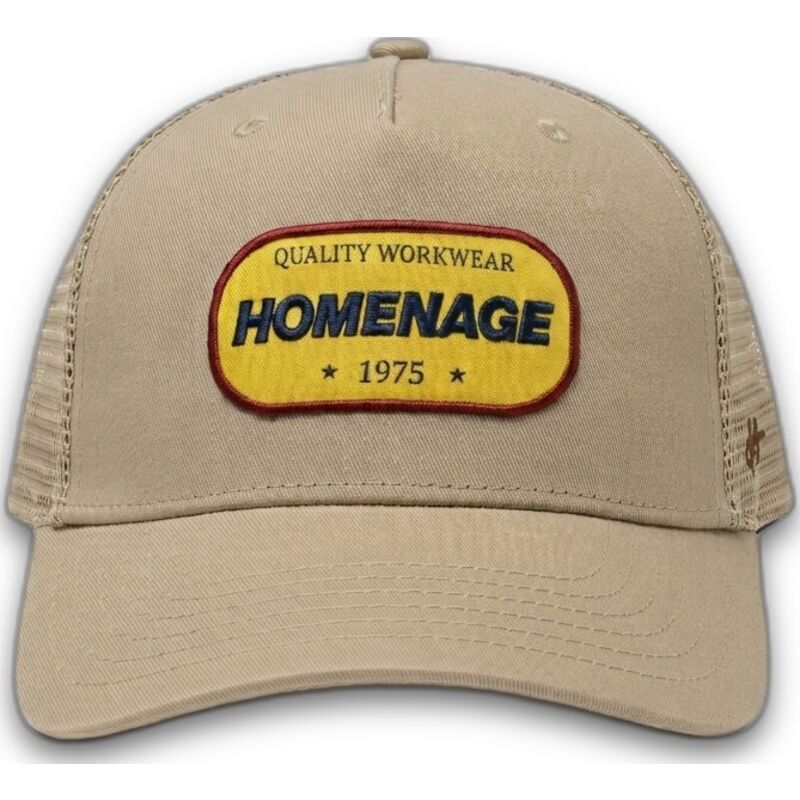 cap-zaoblena-beige-snapback-the-trucker-homenage cap-zaoblena-beige-snapback-the-trucker-homenage