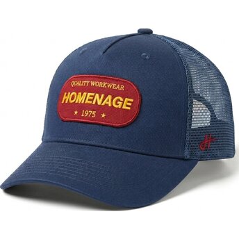 Gorra trucker azul marino Work 1975 Workwear The Trucker de Homenage
