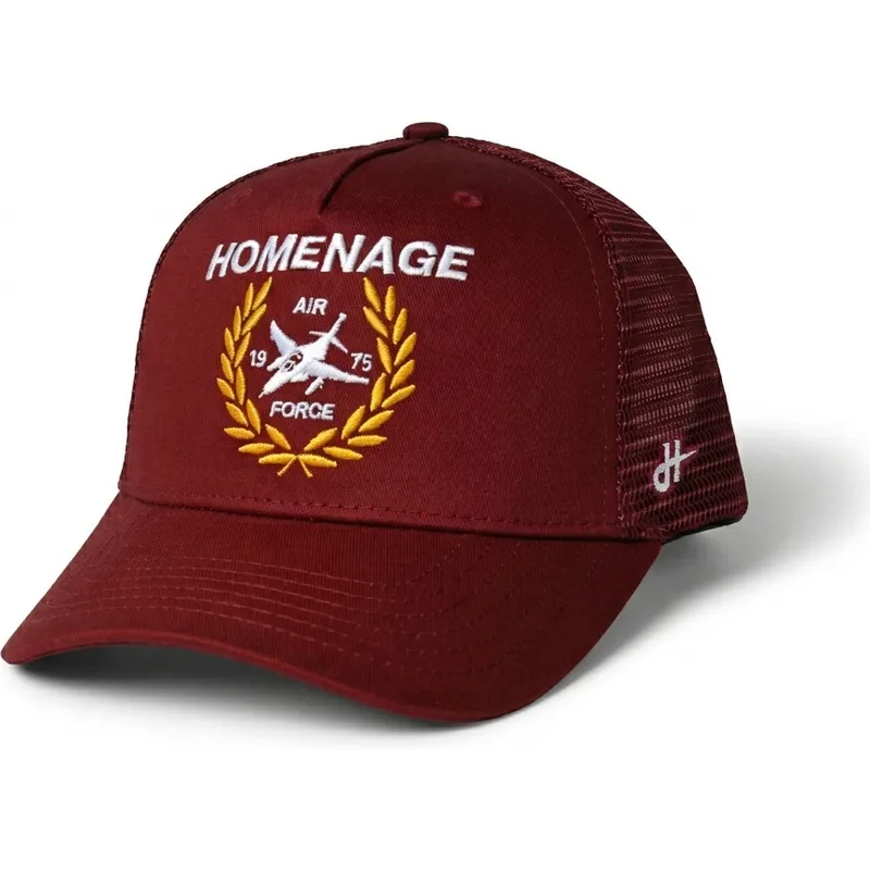 gorra-trucker-roja-jet-military-surplus-the-trucker-de-homenage