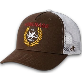 Cap zaoblená brown snapback The Trucker Homenage