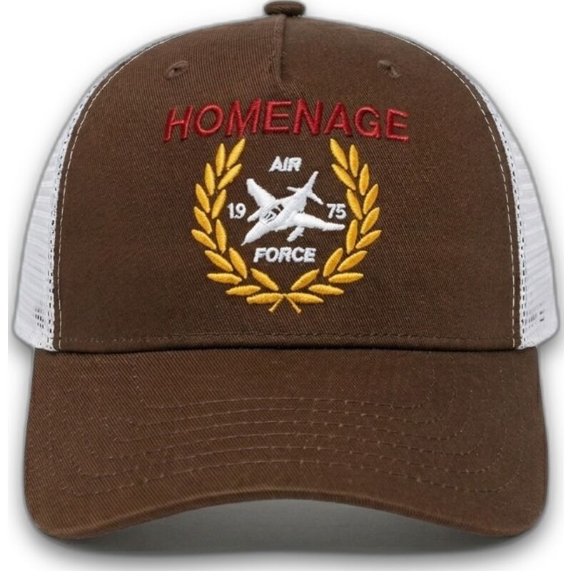 siltovky-zaoblena-kamionista-hneda-snapback-the-trucker-jet-military-surplus-the-homenage