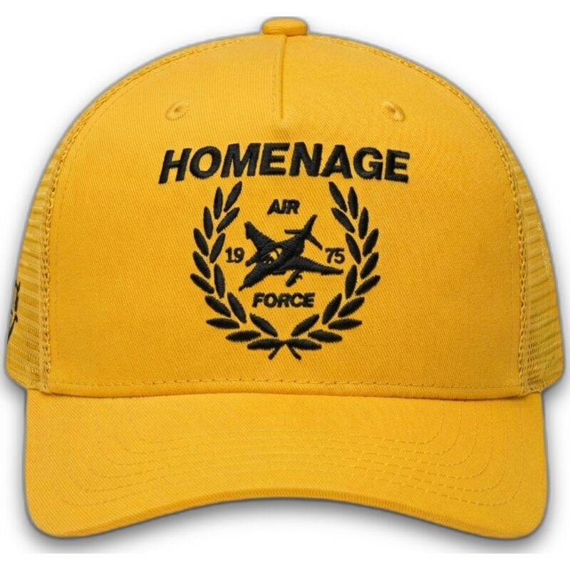 cap-zaoblena-yellow-snapback-the-trucker-homenage cap-zaoblena-yellow-snapback-the-trucker-homenage