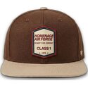 siltovka-rovna-hneda-snapback-squadron-military-surplus-the-retro-homenage