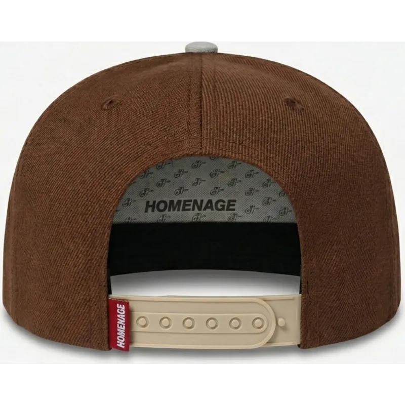 gorra-plana-marron-oscuro-snapback-squadron-military-surplus-the-retro-de-homenage
