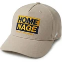 gorra-curva-beige-snapback-decker-workwear-the-retro-de-homenage
