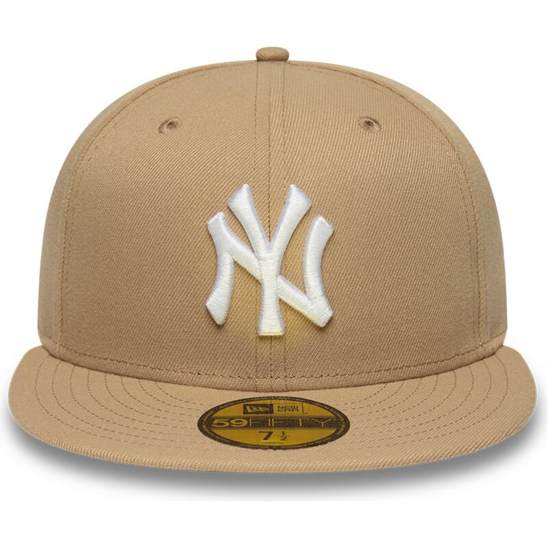siltovky-rovna-hneda-upraveny-claro-59fifty-league-essential-new-york-yankees-mlb-new-era