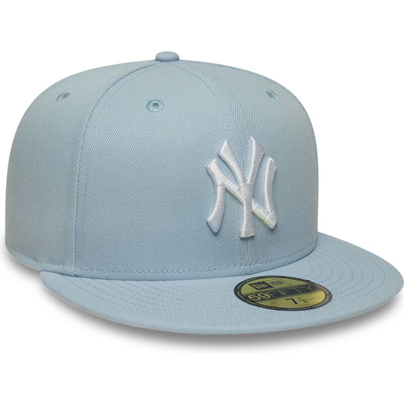 cap-rovna-blue-ajustada-claro-59fifty-league-essential-new-york-yankees-mlb-new-era cap-rovna-blue-ajustada-claro-59fifty-league-essential-new-york-yankees-mlb-new-era