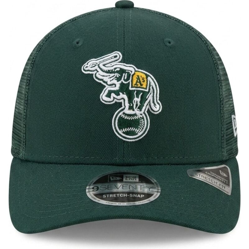 cap-zaoblena-green-snapback-9seventy-stretch-snap-evergreen-oakland-athletics-mlb-new-era cap-zaoblena-green-snapback-9seventy-stretch-snap-evergreen-oakland-athletics-mlb-new-era