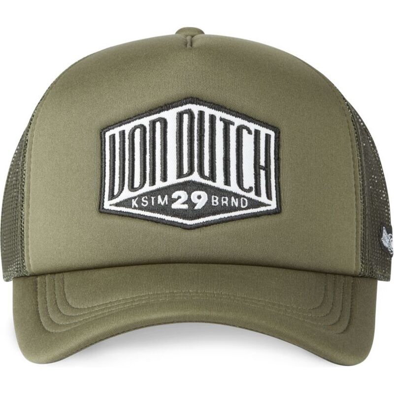 siltovka-zaoblena-zelena-snapback-foam08-von-dutch