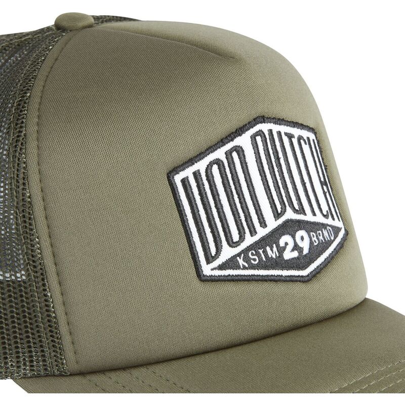 siltovka-zaoblena-zelena-snapback-foam08-von-dutch