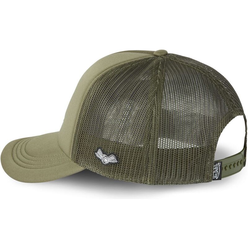 siltovka-zaoblena-zelena-snapback-foam08-von-dutch