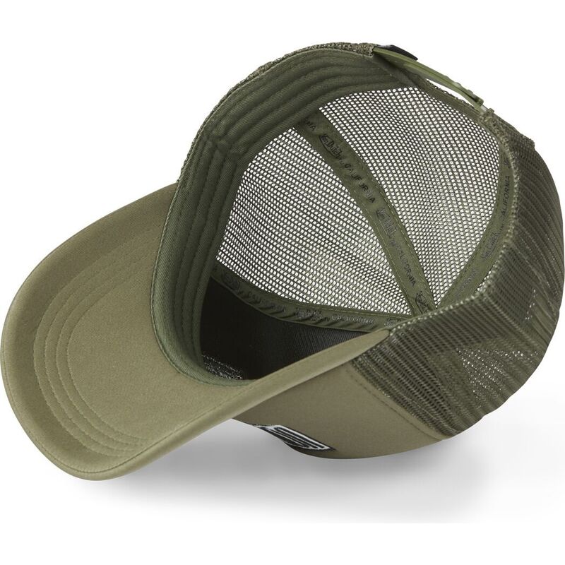 siltovka-zaoblena-zelena-snapback-foam08-von-dutch