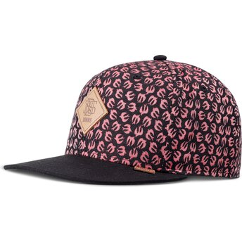 Mehrfarbige Snapback-Flatcap Swallows von Djinns