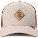 djinns-hft-colourmelange-beige-and-brown-trucker-hat